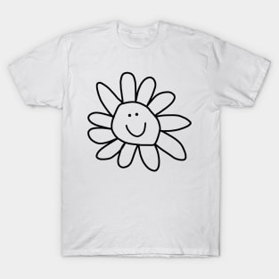 Daisy Doodle Flower T-Shirt